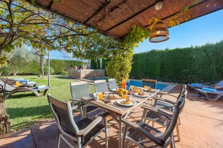 Villa MARONJA à Pollença : piscine privée, 8 pers. : photo 13