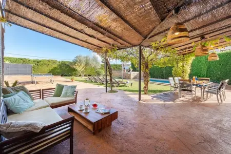 Villa MARONJA à Pollença : piscine privée, 8 pers. : photo 25