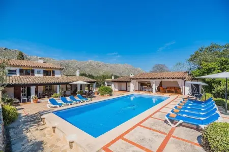 Can Giro, villa 8 pers. avec piscine à Pollença : photo 5