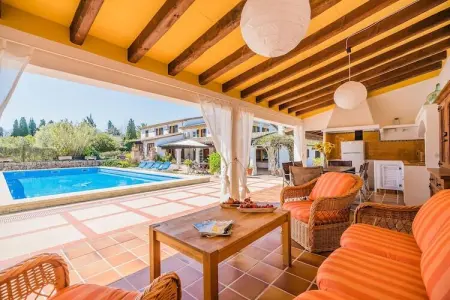 Can Giro, villa 8 pers. avec piscine à Pollença : photo 6