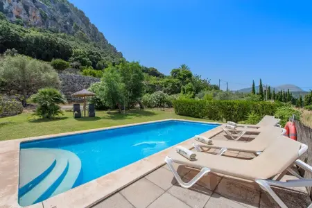 Coster del Puig – Maison pierre vue Pollença : photo 1