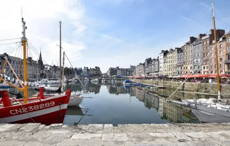 Duplex XVIIIᵉ siècle à Pont-l'Évêque, jardin 400m² : photo 23