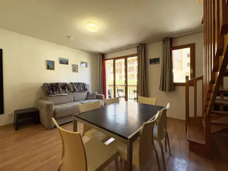 Location appartement à Les Orres, Duplex chaleureux, proche pistes - 8 pers.