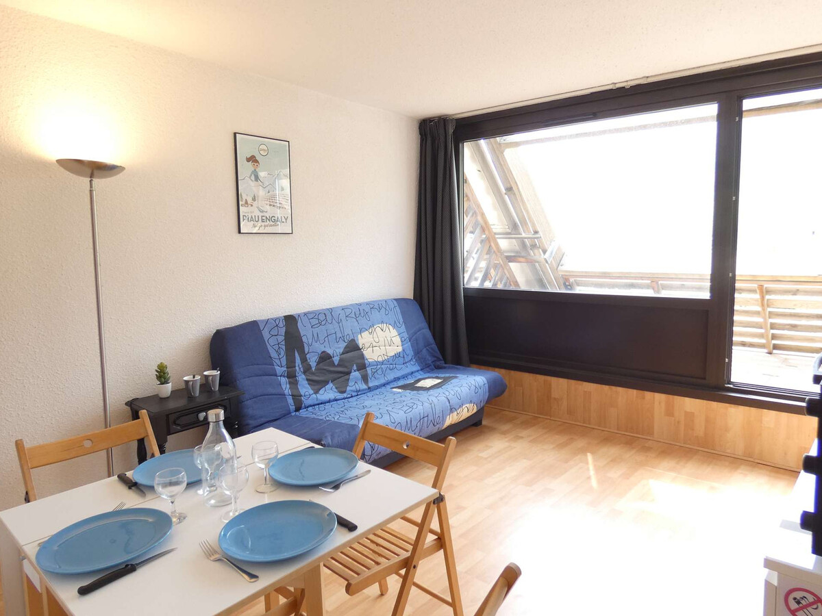 Studio 4 pers. avec balcon et vue montagne à Piau-Engaly - Photo 1