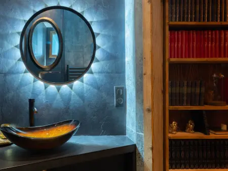 Gîte insolite en chapelle avec parking et sauna : photo 10