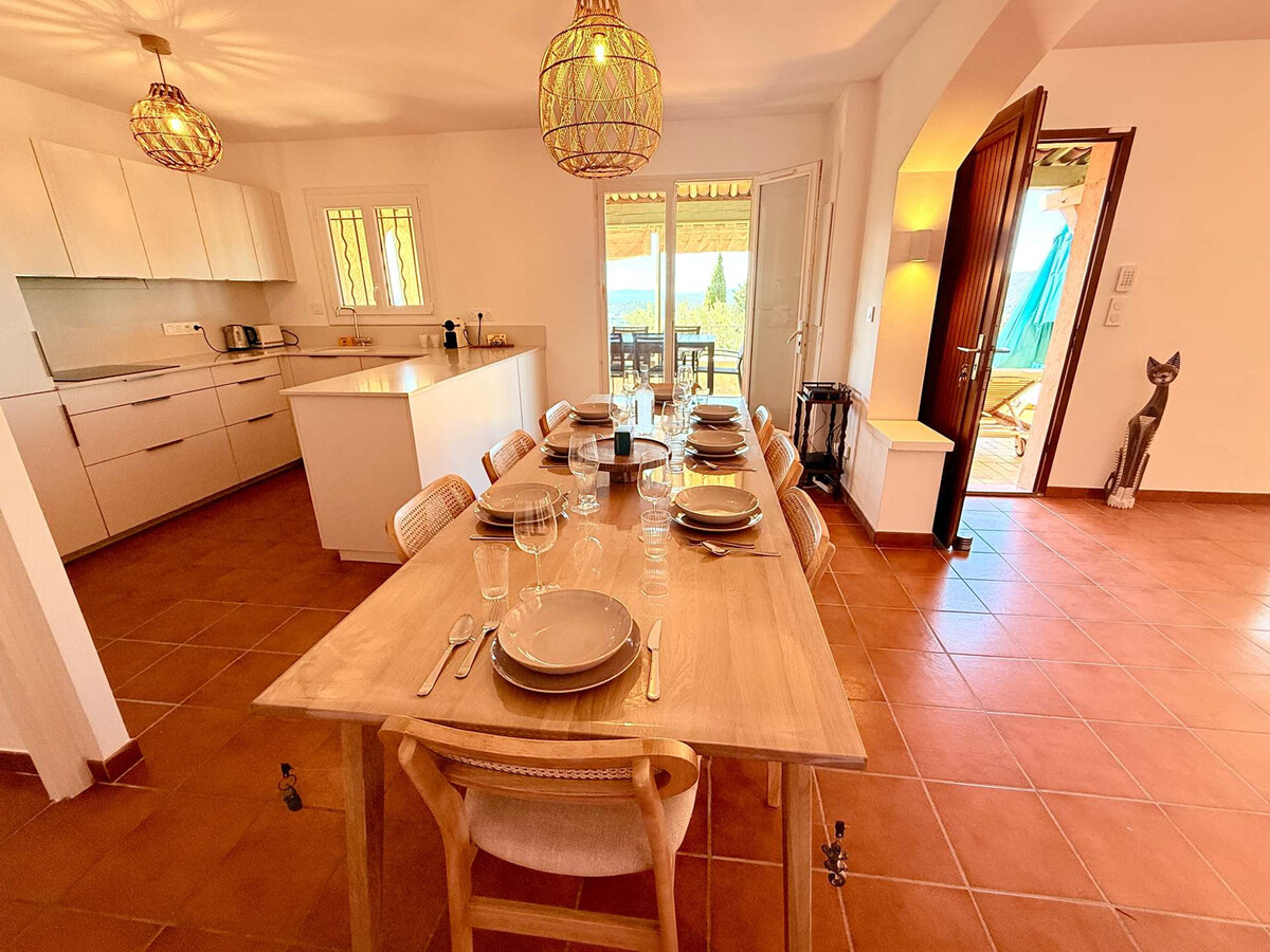 Maison vue mer Bormes-les-Mimosas, 7 pers, clim - Photo 2