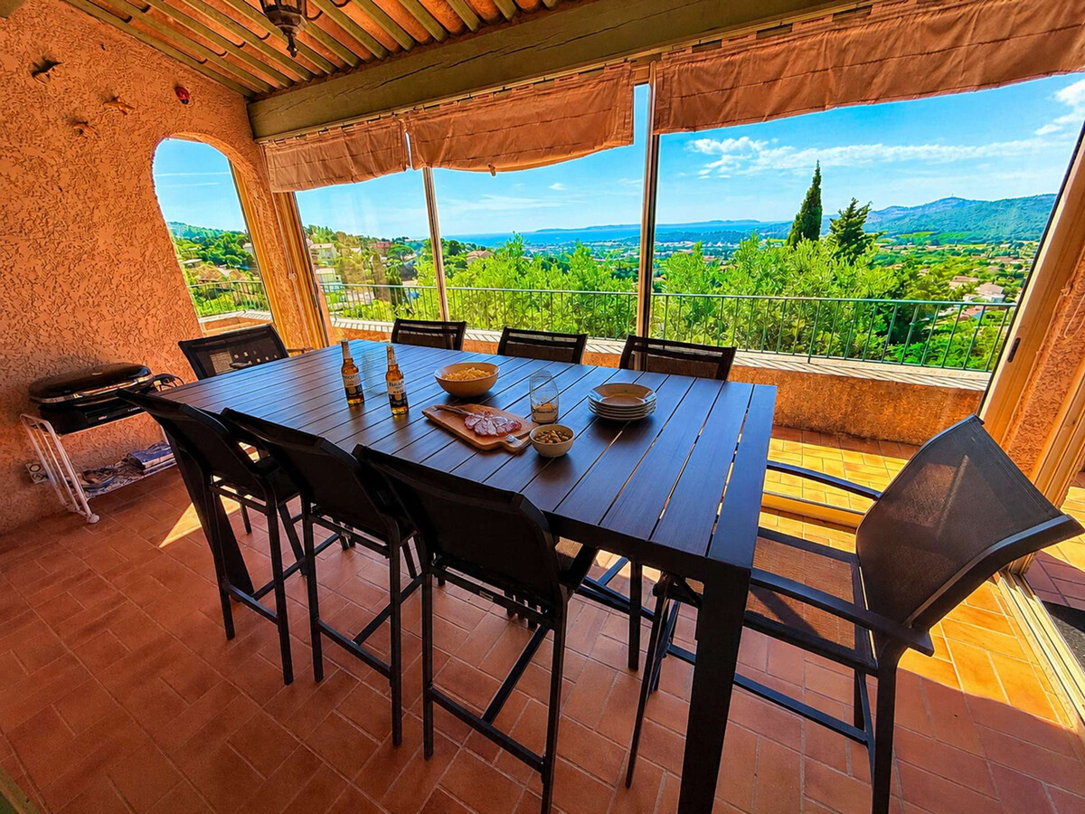 Maison vue mer Bormes-les-Mimosas, 7 pers, clim - Photo 4