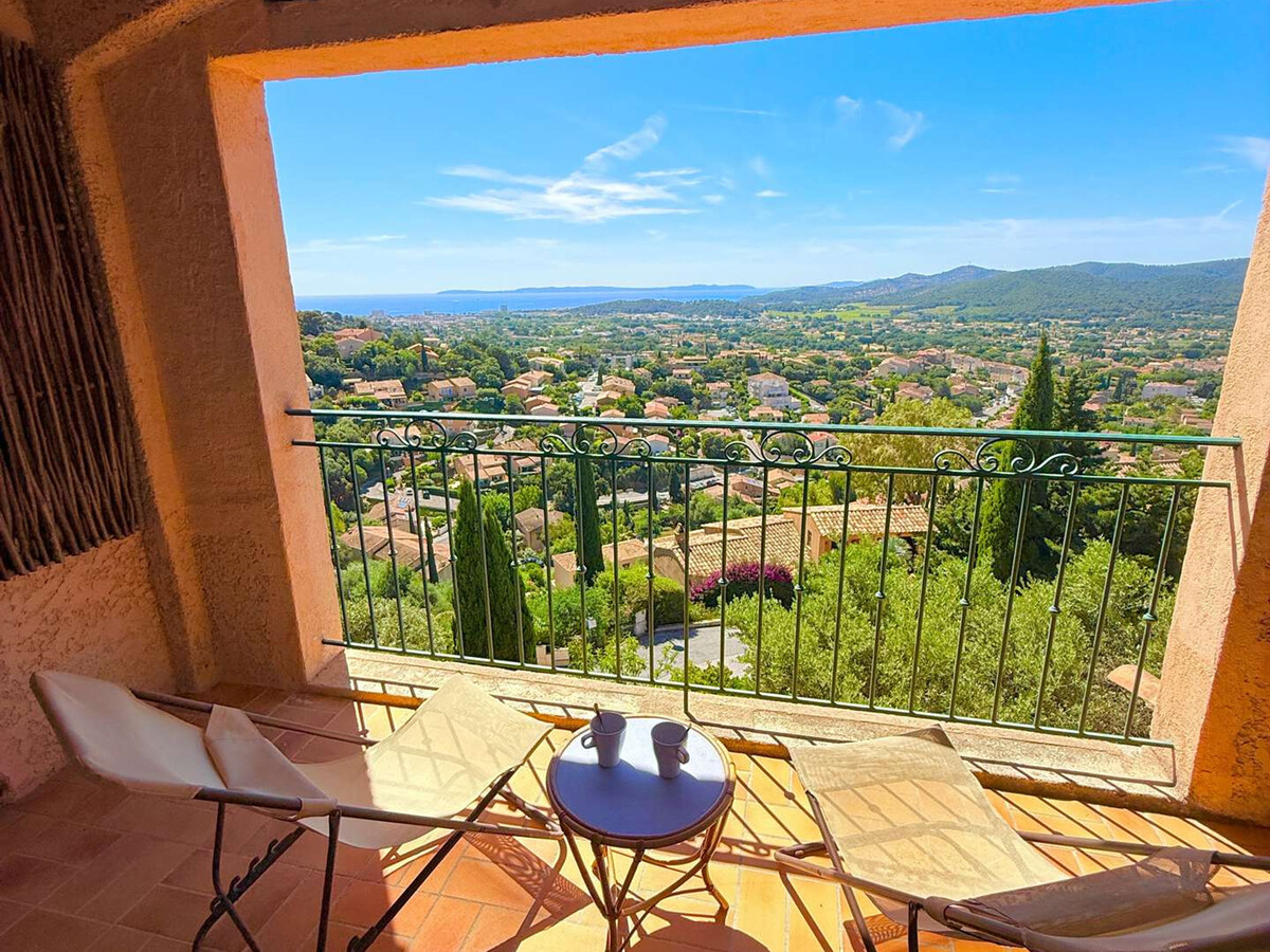 Maison vue mer Bormes-les-Mimosas, 7 pers, clim - Photo 6