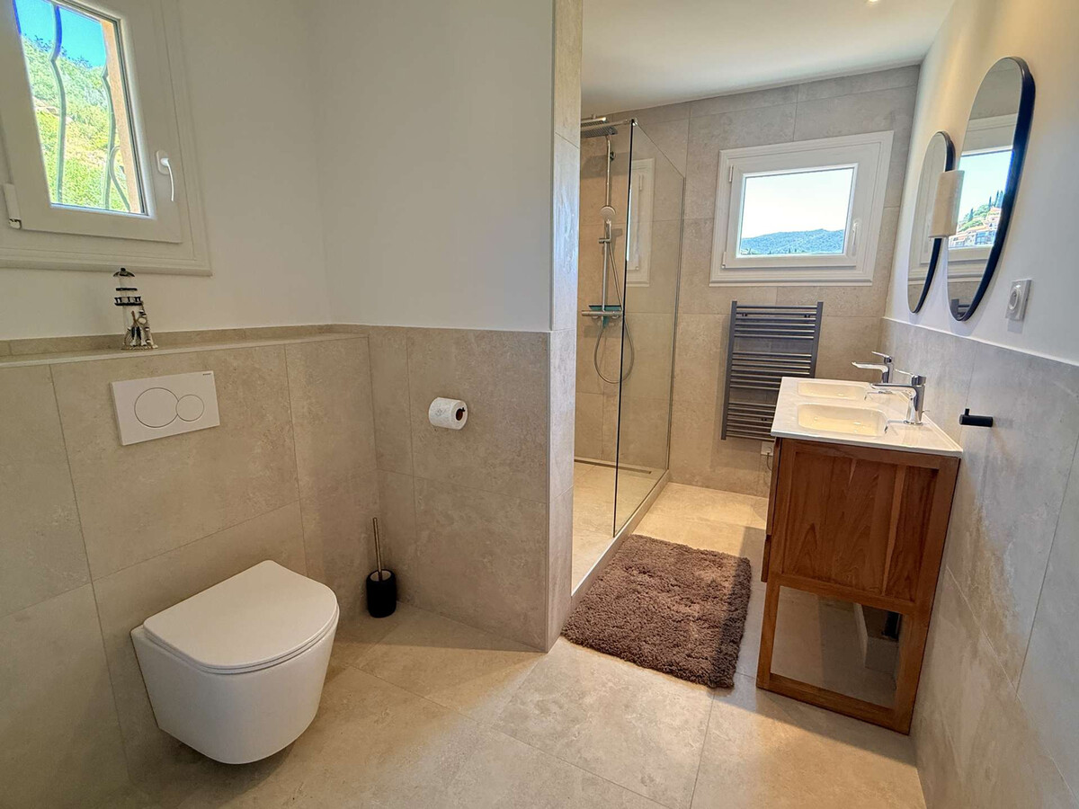 Maison vue mer Bormes-les-Mimosas, 7 pers, clim - Photo 10