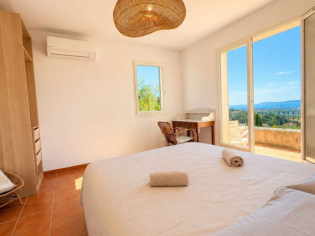 Maison vue mer Bormes-les-Mimosas, 7 pers, clim - Photo 13