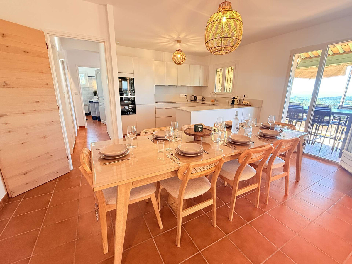 Maison vue mer Bormes-les-Mimosas, 7 pers, clim - Photo 20