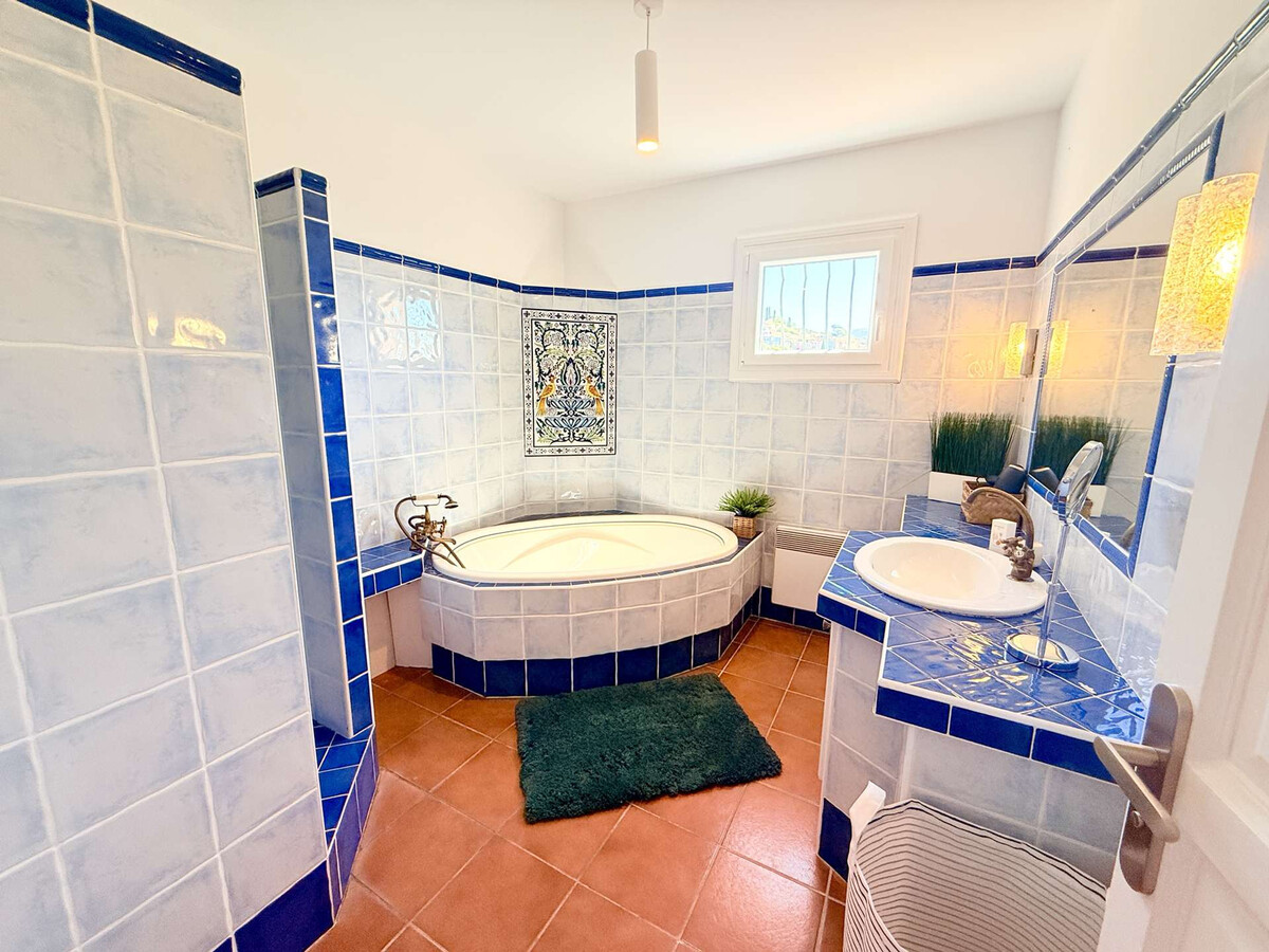 Maison vue mer Bormes-les-Mimosas, 7 pers, clim - Photo 27