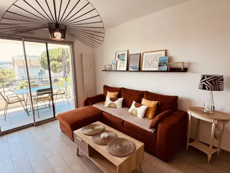 T3 climatisé 4★ avec parking privé au Lavandou : photo 15