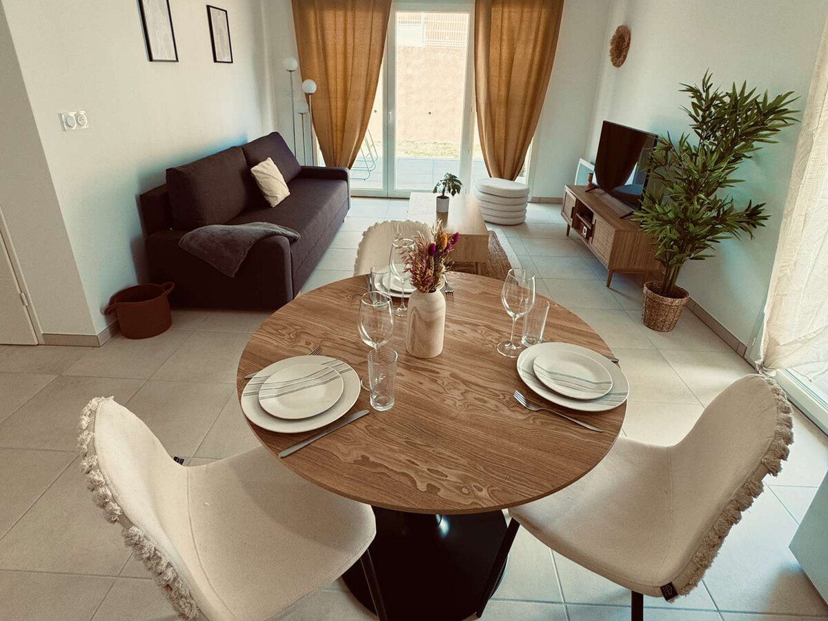Appartement 4 pers. avec jardin et piscine au Lavandou - Photo 7