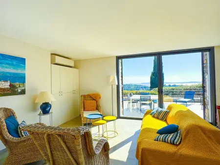 Villa climatisée vue mer - 6 pers., Villa 6 personnes à Bormes les Mimosas - Photo 10