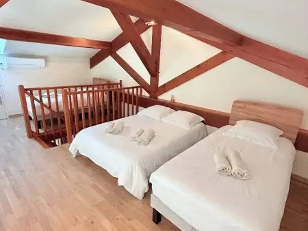 Haut de villa avec piscine et clim - 10 pers., Villa 10 personnes à Bormes les Mimosas - Photo 6