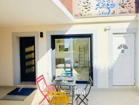 Haut de villa avec piscine et clim - 10 pers., Villa 10 personnes à Bormes les Mimosas - Photo 17