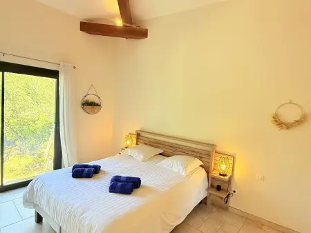 Haut de villa avec piscine et clim - 10 pers., Villa 10 personnes à Bormes les Mimosas - Photo 21