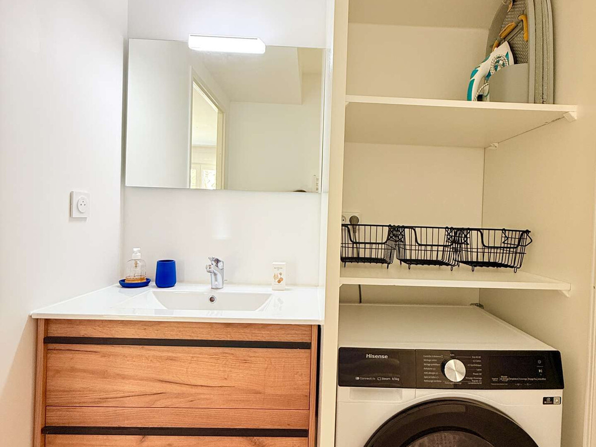 Appartement 4 pers. climatisé avec parking au Lavandou - Photo 9