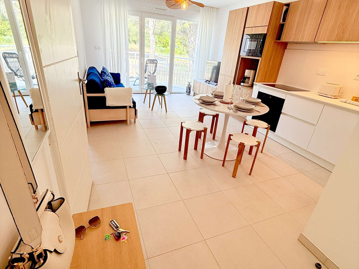 Appartement 4 pers. climatisé avec parking au Lavandou - Photo 12