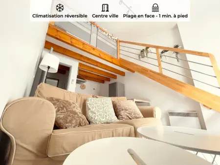Appartement 2 ch centre-ville, plage à traverser : photo 5