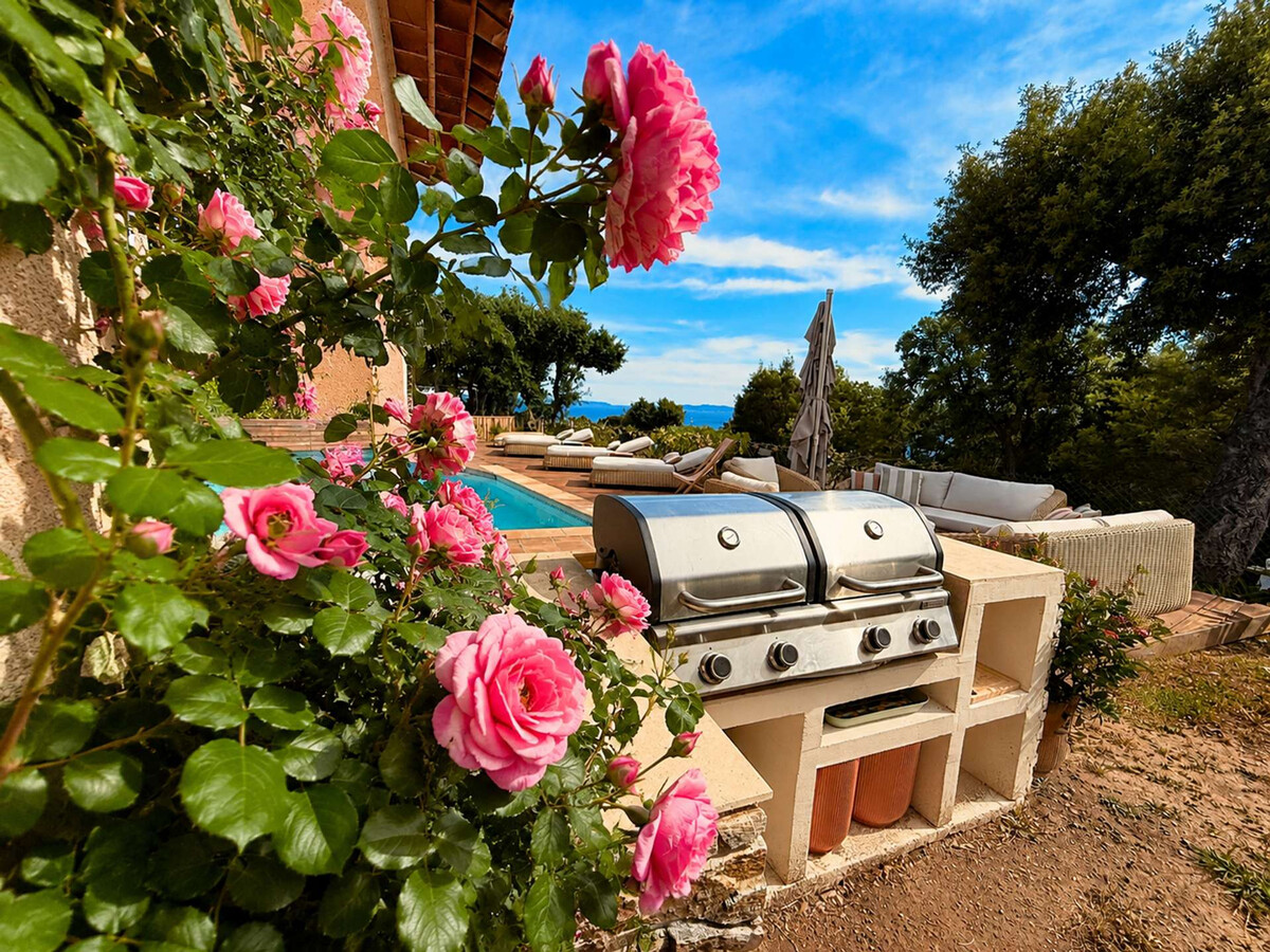 Villa 14 pers. avec piscine chauffée et vue mer - Photo 12