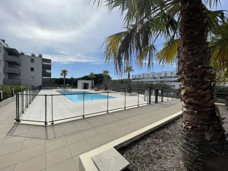 T2 climatisé avec piscine et grande terrasse au Lavandou : photo 16