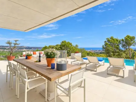 Villa moderne 4 niveaux, piscine 11m et vue montagne à Xàbia : photo 7