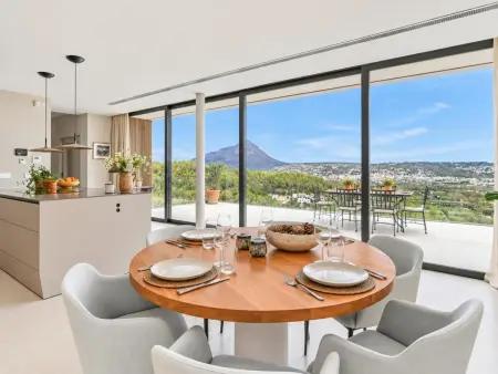 Villa moderne 4 niveaux, piscine 11m et vue montagne à Xàbia : photo 10