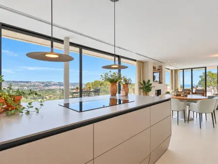 Villa moderne 4 niveaux, piscine 11m et vue montagne à Xàbia : photo 12