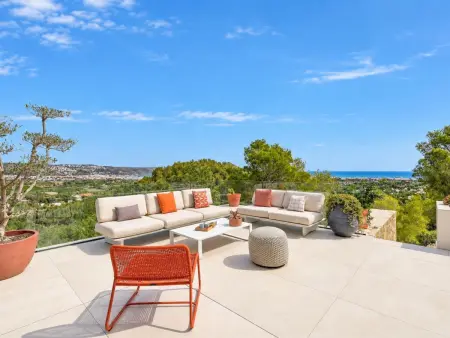 Villa moderne 4 niveaux, piscine 11m et vue montagne à Xàbia : photo 15