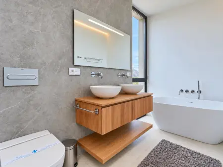 Villa moderne 4 niveaux, piscine 11m et vue montagne à Xàbia : photo 24