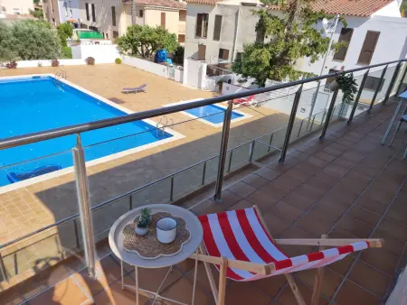 Location appartement à L'Escala, Appartement climatisé avec terrasse - 6 pers.