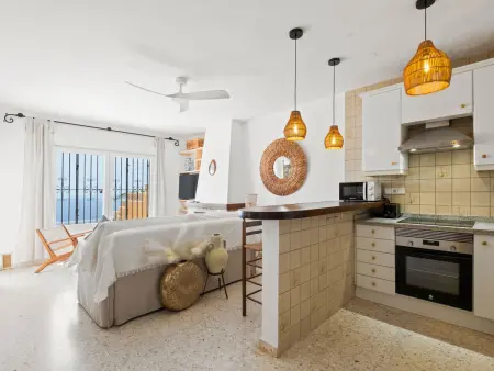 Pueblo de la Luz – Appartement 2p avec vue mer à Moraira : photo 12