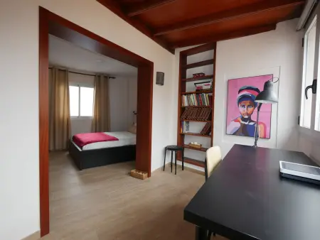 Appartement 38 m² équipé, 1 ch, centre La Laguna : photo 8