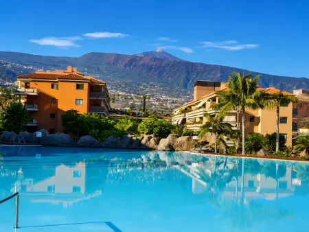 Appartement 3 ch, jardin, piscine à Puerto de la Cruz