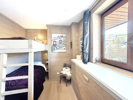T4 100m² front de neige, 8 pers. – Le Corbier : photo 12