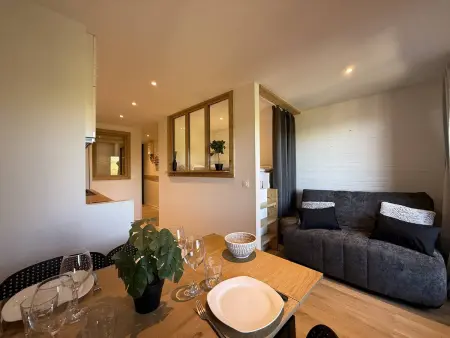Studio rénové 26m² avec balcon, vue dégagée à Belle-Plagne : photo 1