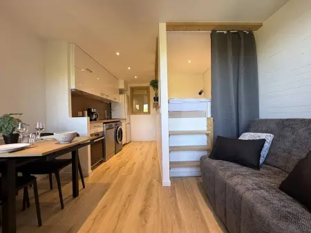 Studio rénové 26m² avec balcon, vue dégagée à Belle-Plagne : photo 7
