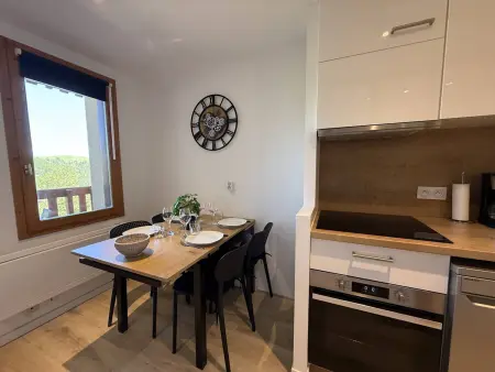 Studio rénové 26m² avec balcon, vue dégagée à Belle-Plagne : photo 15