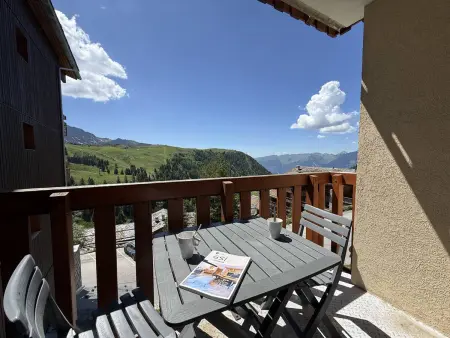Studio rénové 26m² avec balcon, vue dégagée à Belle-Plagne : photo 16