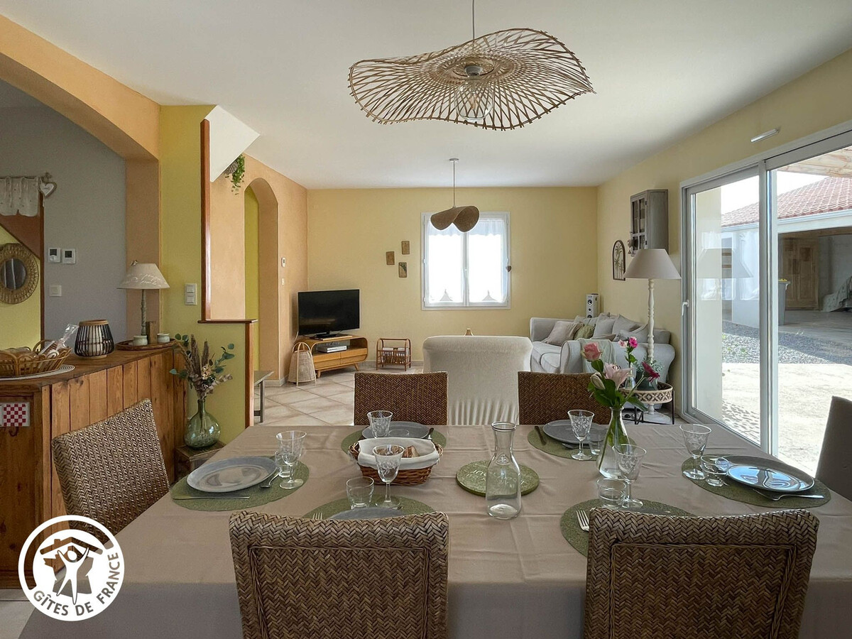 Gîte 6 pers. avec terrasse et garage à vélos au Bernard - Photo 10