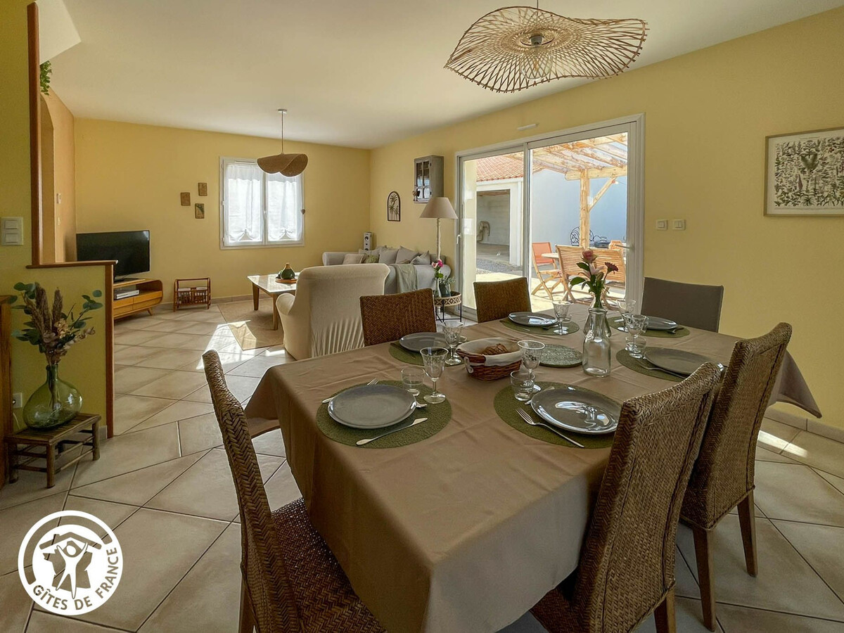 Gîte 6 pers. avec terrasse et garage à vélos au Bernard - Photo 11