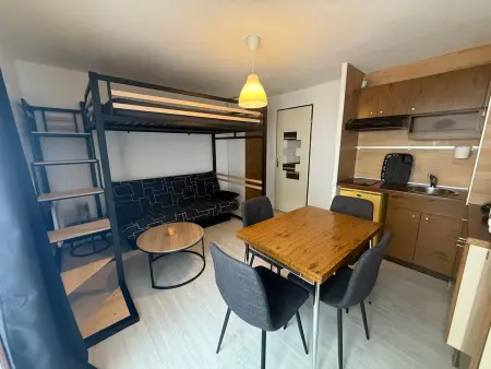 Studio cabine 4 pers. aux pieds des pistes : photo 2