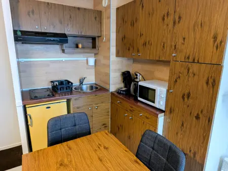 Studio cabine 4 pers. aux pieds des pistes : photo 3