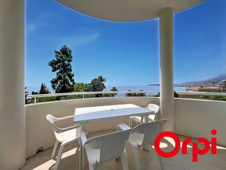 Appartement vue panoramique mer, 45 m² - Menton : photo 1