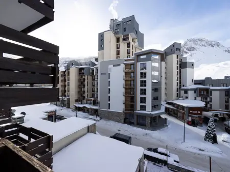 T2 Val Claret à 150m des pistes - Balcon Sud, 4 pers : photo 10