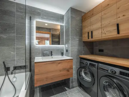 Appartement neuf Mottaret, 6 pers., poêle à bois : photo 11