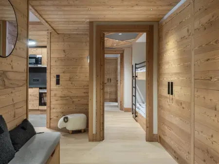 Appartement neuf Mottaret, 6 pers., poêle à bois : photo 12