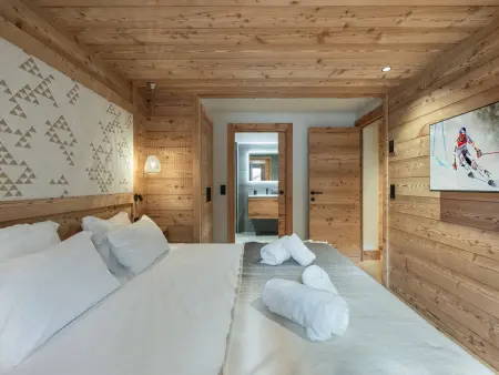 Appartement neuf Mottaret, 6 pers., poêle à bois : photo 14